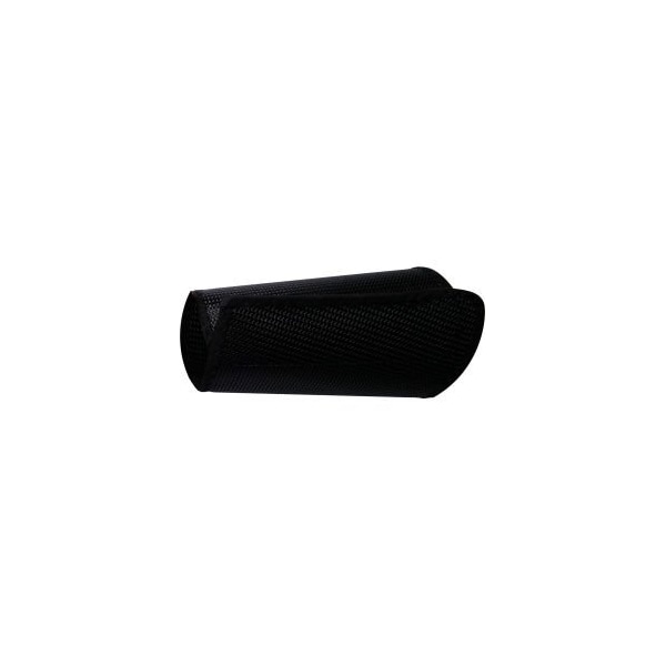 CutGuard Black Polyester Mesh Wristlet, L, Black,